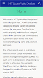Mobile Screenshot of mtspacewebdesign.com