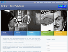 Tablet Screenshot of mtspacewebdesign.com